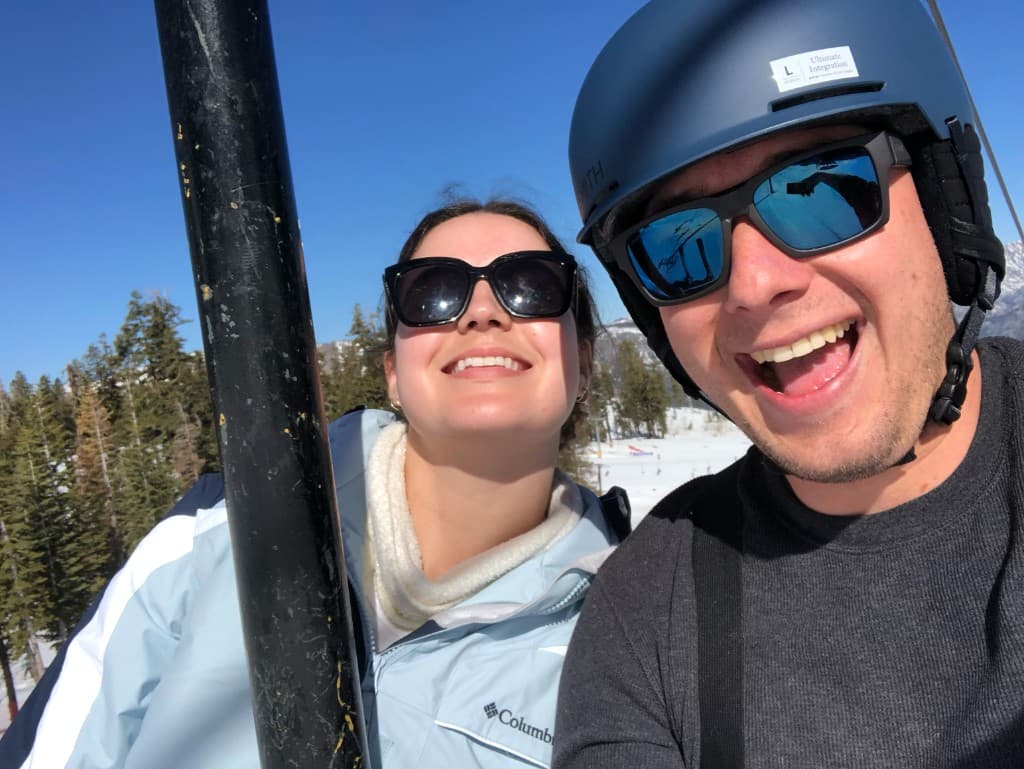 Grandma's Ski Weekend, Bear Valley, February 2022